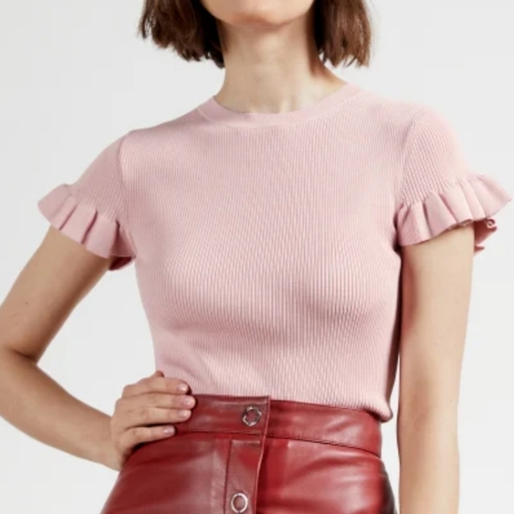 Ted Baker Rib Knit Top - Picture 3 of 4